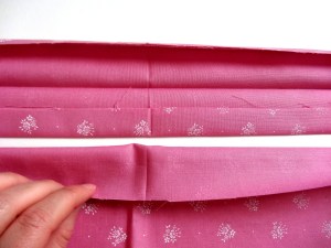 Dirndlschürze raffen