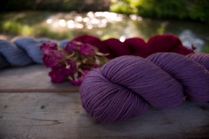 Rosy Green Wool Merino