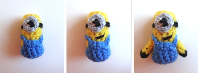 Anleitung: Amigurumi-Minion häkeln