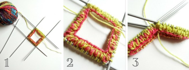 Anleitung: Socken stricken Teil 1– Bündchen und Ferse