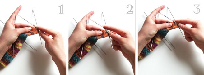 Anleitung: Socken stricken Teil 3 – Maschenaufnahme und -abnahme
