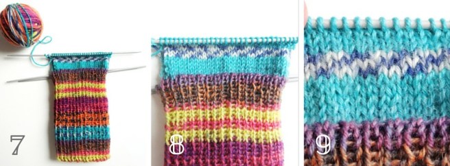 Anleitung: Socken stricken Teil 1– Bündchen und Ferse