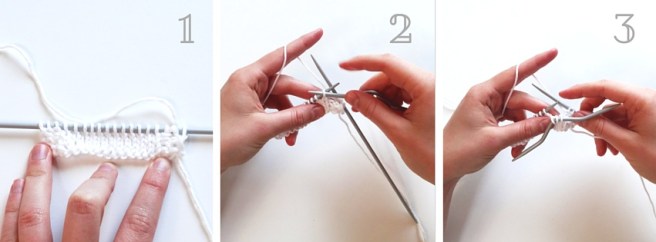 doppeltes Zopfmuster 1