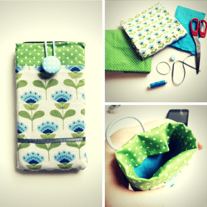 smartphone huelle naehen