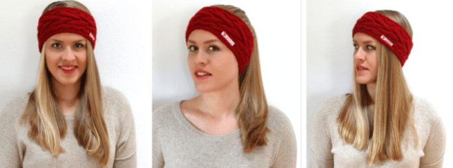 anleitung sirnband stricken zopfmuster 6