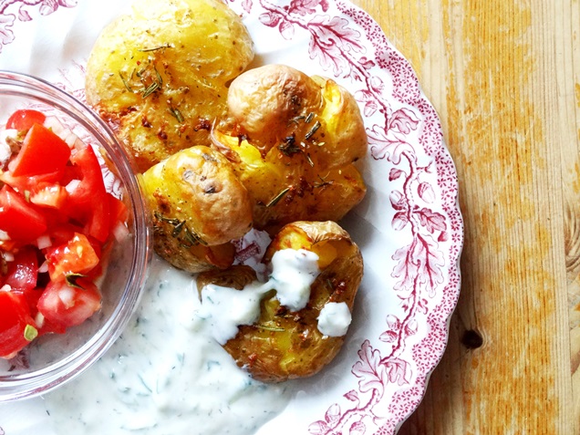 geile ofen kartoffeln tzatziki rezept vegan 15