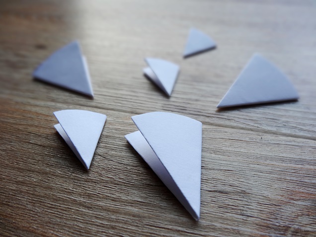 anleitung schneeflocken basteln weihnachten diy 5