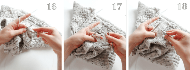 damenjanker stricken kragen und knopfleiste 6