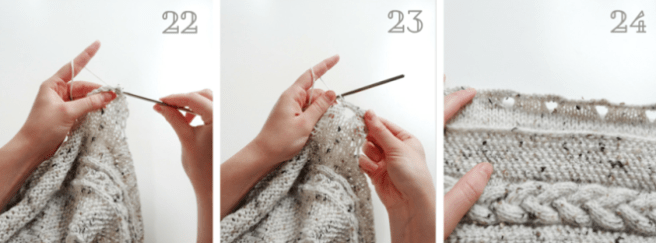 damenjanker stricken kragen und knopfleiste 8