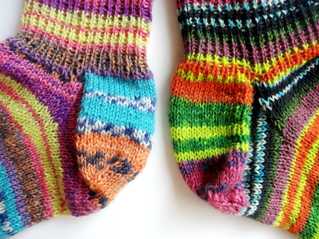 Lisitipps: Damensocken, Männersocken – wieviele Maschen braucht man wofür?