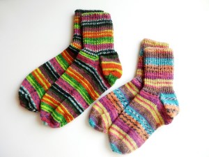 Lisitipps: Damensocken, Männersocken – wieviele Maschen braucht man wofür?