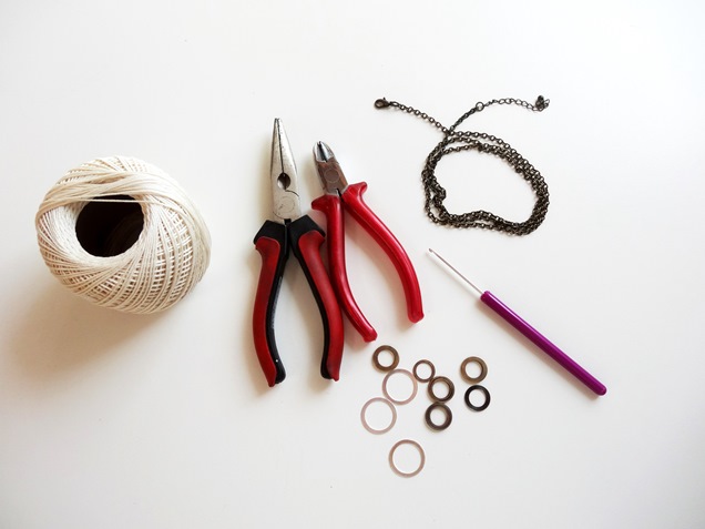 gehaekelte statement kette ringe 1