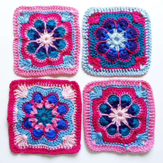 granny squares haekeln