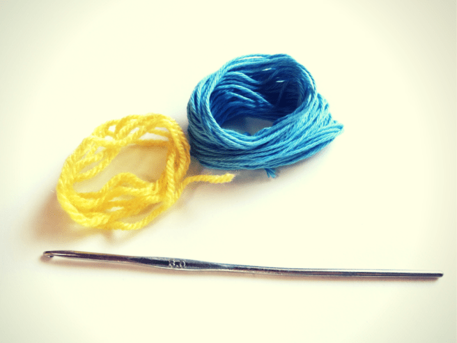 Anleitung: Einfache Häkelblume