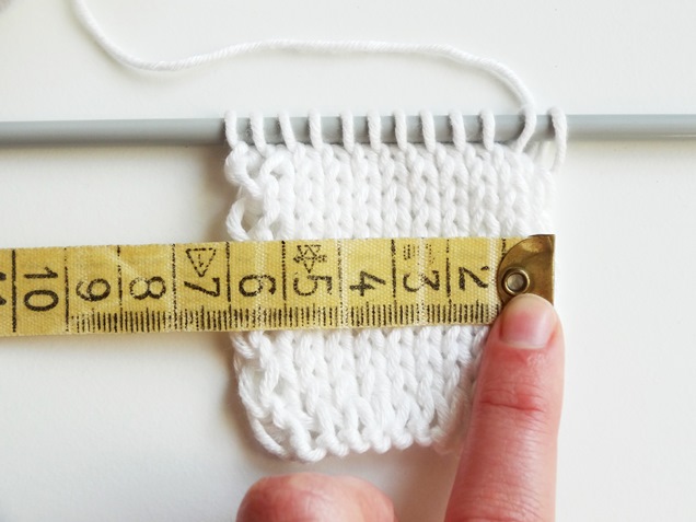 Maschenprobe Muetze 4