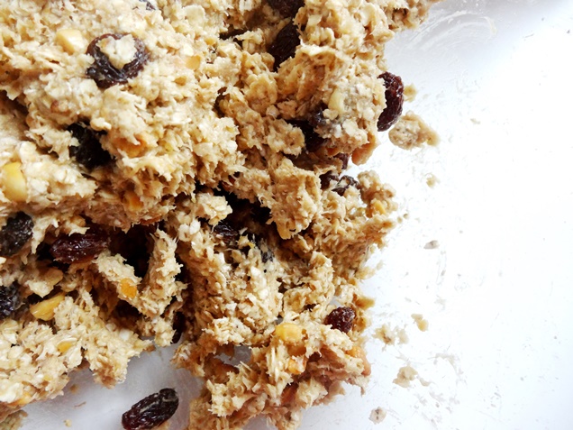 rezept vegan glutenfrei bananen haferflocken chunks erdnussbutter3