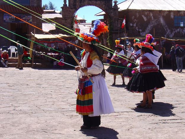 strickende Maenner Peru 1
