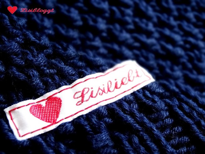 Anleitung: Dunkelblaue Strickbeanie aus Baumwolle