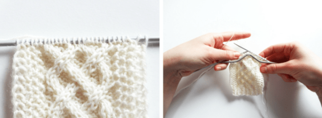 Anleitung: Keltisches Zopfmuster, Variante 1