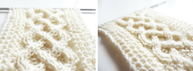 Anleitung: Keltisches Zopfmuster, Variante 1