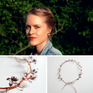 Entdeckung der Woche: DIY-Blumenkranz aus Draht und Nagellack