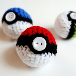 Entdeckung der Woche: Amigurumi-Pokéball häkeln mit "Ribbelmonster"