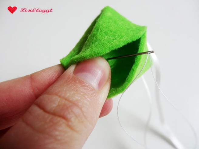 Anleitung: Glückskekse aus Filz basteln