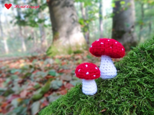 Anleitung: Amigurumi-Fliegenpilze häkeln