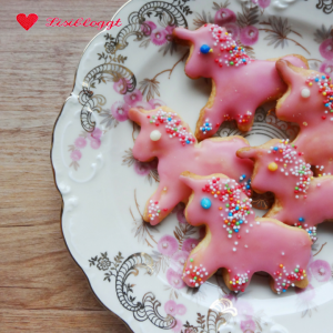 Rezept: Einhorn-Plätzchen backen (vegan)