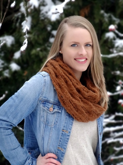 laceschal loop stricken anleitung kostenlos ajourmuster 3