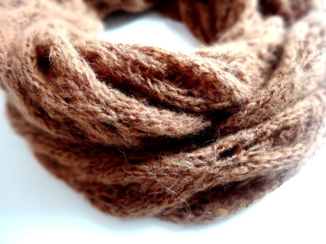 laceschal loop stricken anleitung kostenlos ajourmuster 7