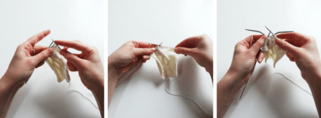 Anleitung: Rautenmuster stricken