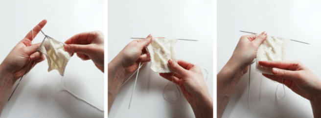 Anleitung: Rautenmuster stricken