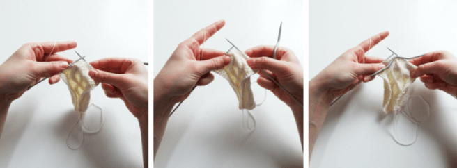 Anleitung: Rautenmuster stricken