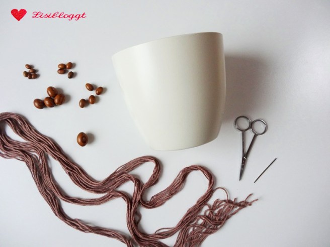 Anleitung: DIY Makramee-Blumenampel