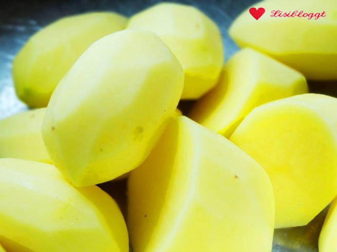 Rezept: Ofenspargel mit veganer Hollandaise und Kartoffeln (glutenfrei)