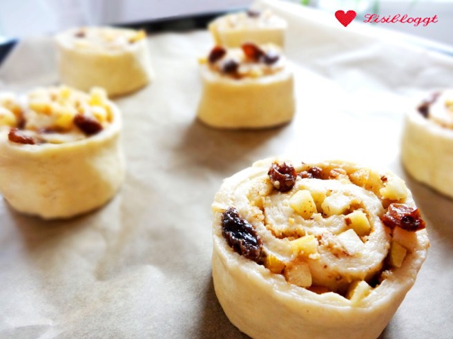 Rezept: Vegane Apfel-Nuss-Schnecken