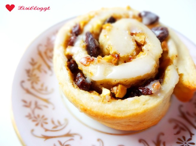 Rezept: Vegane Apfel-Nuss-Schnecken