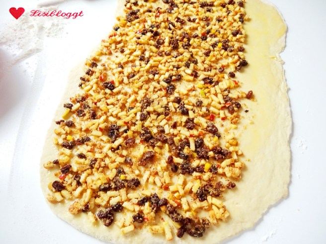 Rezept: Vegane Apfel-Nuss-Schnecken