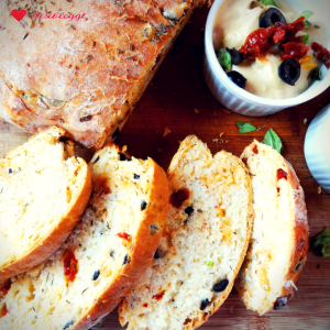 Rezept: Mediterranes Baguette (vegan)