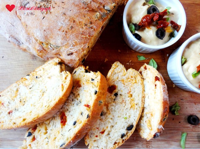 Rezept: Mediterranes Baguette (vegan)