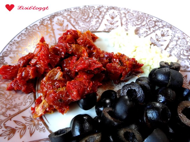 Rezept: Mediterranes Baguette (vegan)