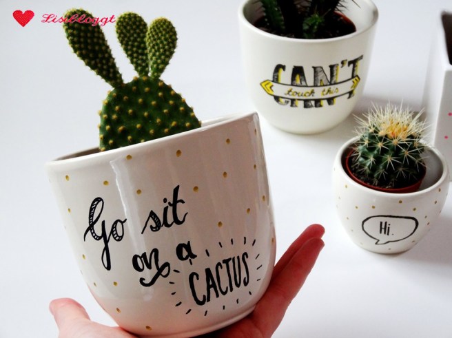 Handlettering: Porzellanmalerei mit Uniball-Stiften (Produkttest*)