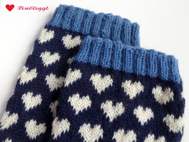 Anleitung: Norwegersocken mit einfachem Herzmuster stricken