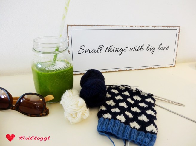 Anleitung: Norwegersocken mit einfachem Herzmuster stricken