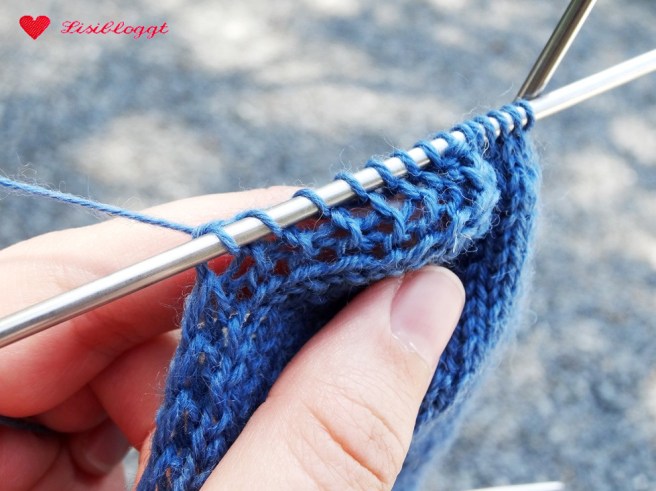 Anleitung: Norwegersocken mit einfachem Herzmuster stricken