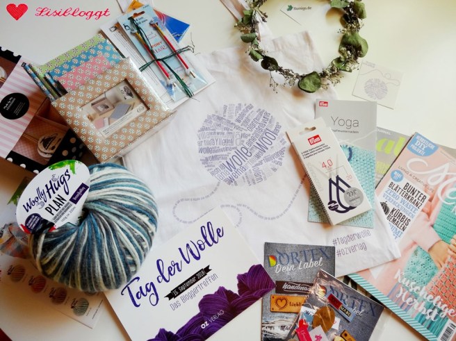 Lisibloggt beim "Tag der Wolle" 2018, OZ-Verlag Freiburg