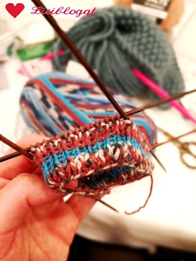 Lisibloggt beim "Tag der Wolle" 2018, OZ-Verlag Freiburg