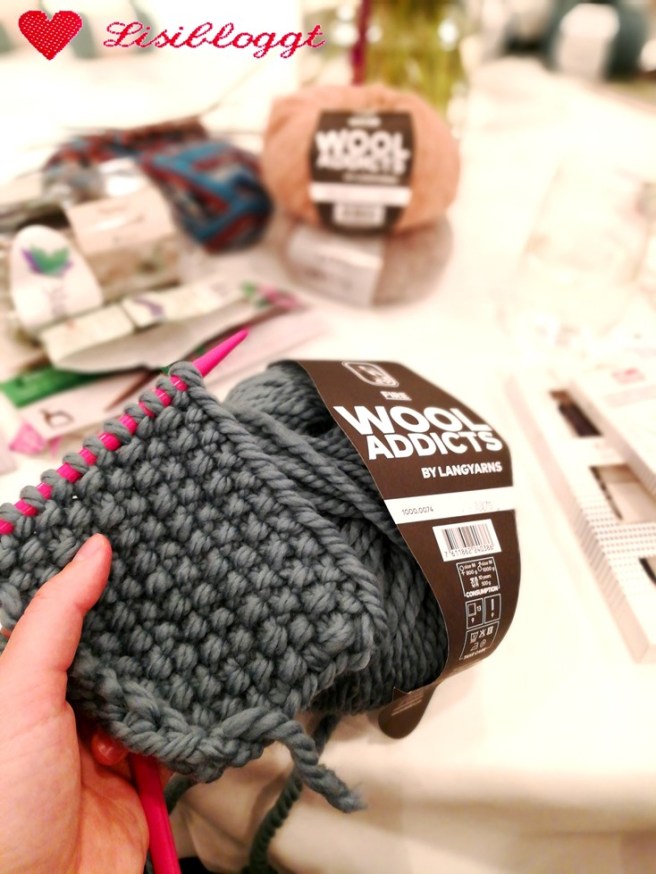 Lisibloggt beim "Tag der Wolle" 2018, OZ-Verlag Freiburg