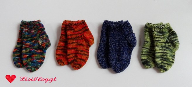 Anleitung: Einfache Baby-Socken stricken
